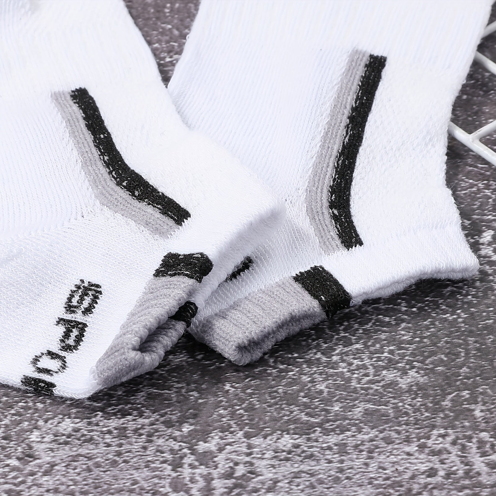 5 Pairs Men's Thin Boat Socks for Outdoor Running & Cycling