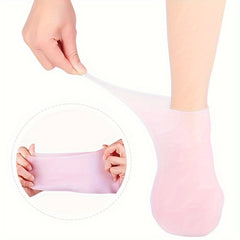 2pcs Silicone Gel Moisturizing Socks for Foot Care