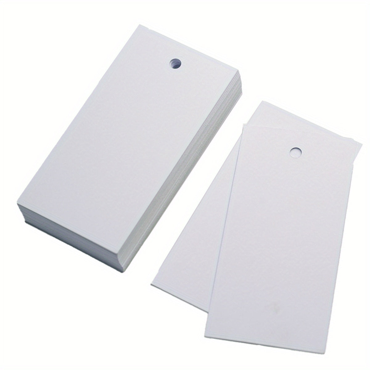 100pcs Blank Hanging Tag 11.99x5.99cm