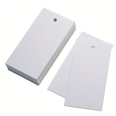 100pcs Blank Hanging Tag 11.99x5.99cm
