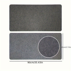 Non-slip Felt Oversized Mouse Pad for E-sports Game Desk