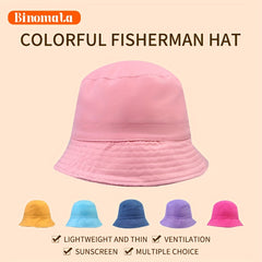 Breathable Wide Brim Sun Protection Bucket Hat for Outdoor Activities