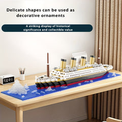 Model Building Block Cruise Assembly Puzzle Toy
