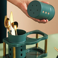 Multifunctional Chopsticks Holder Draining Storage Container
