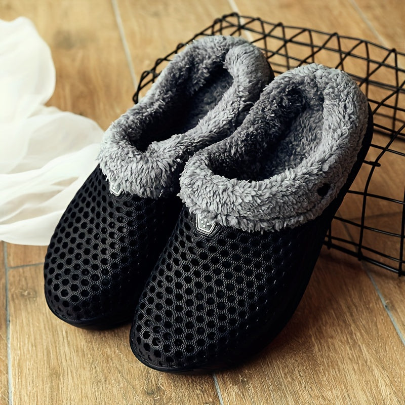 Women's Winter Warm Clogs with Fleece Lining Non-Slip Slippers