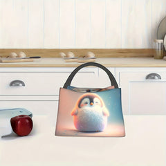 Penguin Insulated Lunch Bag for School Office Picnics