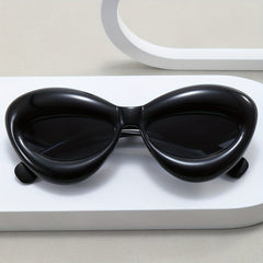 Y2K Inflated Cat Eye Sunglasses For Women Men UV400
