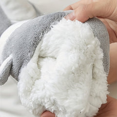 Cute Animal Fuzzy Socks Women's Low Cut Stockings