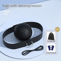 Boxing Reflex Ball Set with Headband & Gloves Bag