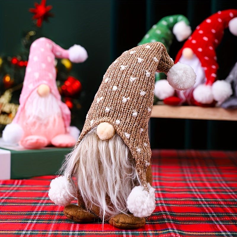 Christmas Gnome Plush Doll Ornaments