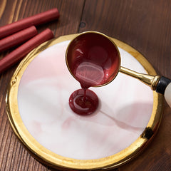 Red Wax Stick for DIY Hobbies and Sealing - 70 Character Limit