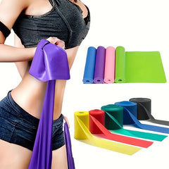2pcs Yoga Sports Tension Band - Fitness Stretching Belt