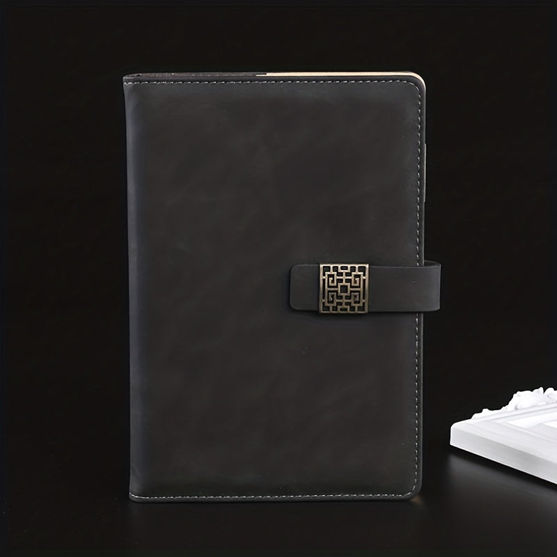 A5 Business Classic Notebook Work Conference Book Creative Buckle