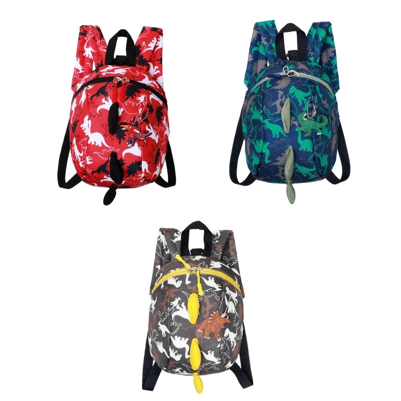 3D Kids School Bags Kindergarten Student Children Backpack Dinosaur Book Bag