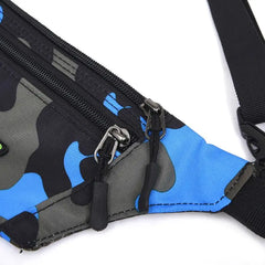 Camouflage Fanny Pack Travel Bum Bag Money Waist Belt