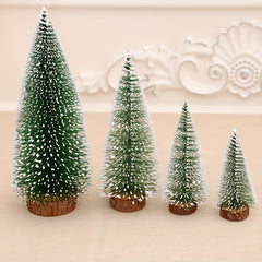 Mini Christmas Tree Cedar Tabletop Small Christmas Tree Desktop Window Swing