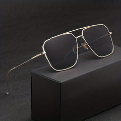 Men's Casual Sunglasses Anti Reflective Metal Glasses For Outdoor Activities