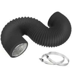 4" x 16ft Dryer Vent Hose Flexible Insulated Air Ducting PVC Aluminum Foil