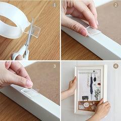 Nano Double Sided Tape Transparent Waterproof Adhesive