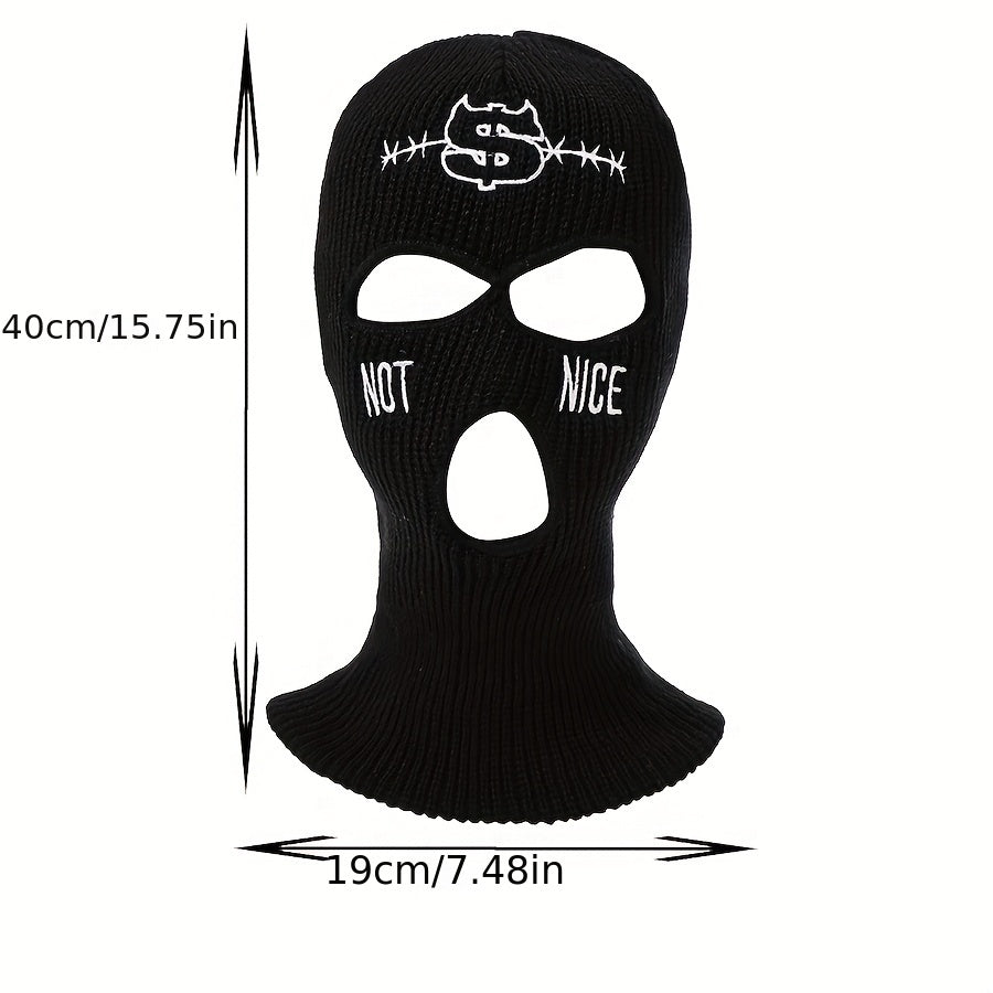 Men's Three Hole Balaclava Cap for Riding