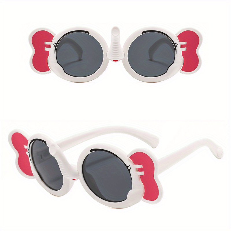 Elephant Nose Sunglasses Round Frame UV Protection Outdoor Activity Glasses