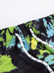 Quick Drying Men's Swim Trunks with Mesh Lining - Beach Pool Board Shorts