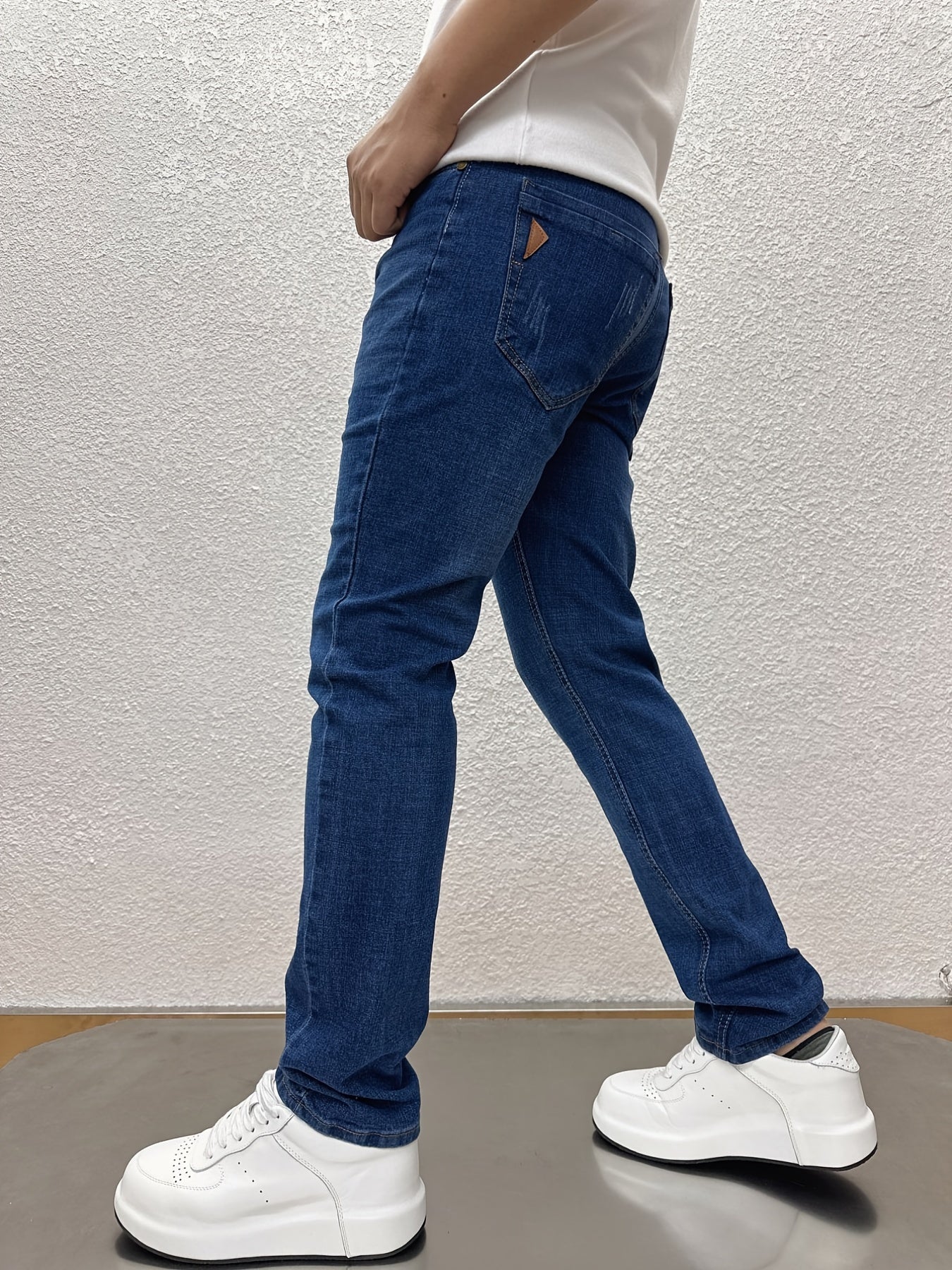 Men's Casual Straight Stretch Jeans
