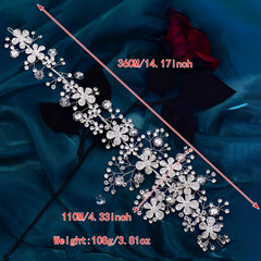 Resin Princess Lady Belt with Senji Flowers