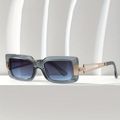 Square Sunglasses Hollow Out Anti Glare UV400