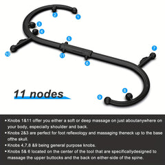 Handheld Trigger Point Massager - Relieve Muscle Knots