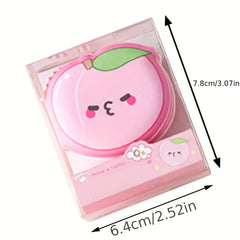 Creative Vegetable Sticky Notes Mini Word Book Keyring