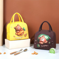 Cartoon Thermal Handheld Bag Insulated Lunch Box Bag