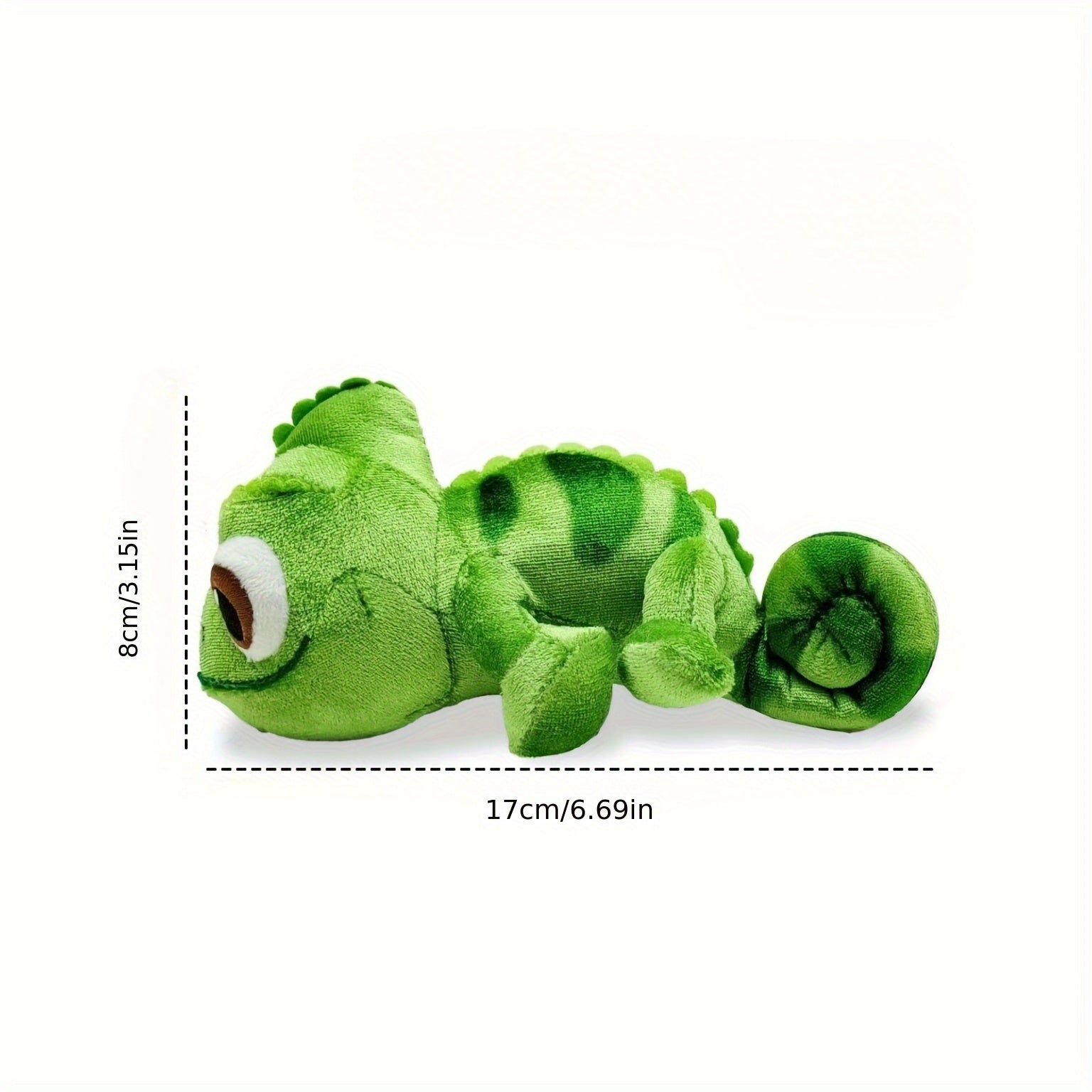 Chameleon Tangled Toys Shoulder Plush Lizard Toy Lizard Stuffed Animal