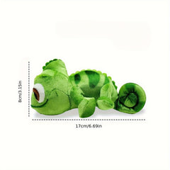 Chameleon Tangled Toys Shoulder Plush Lizard Toy Lizard Stuffed Animal