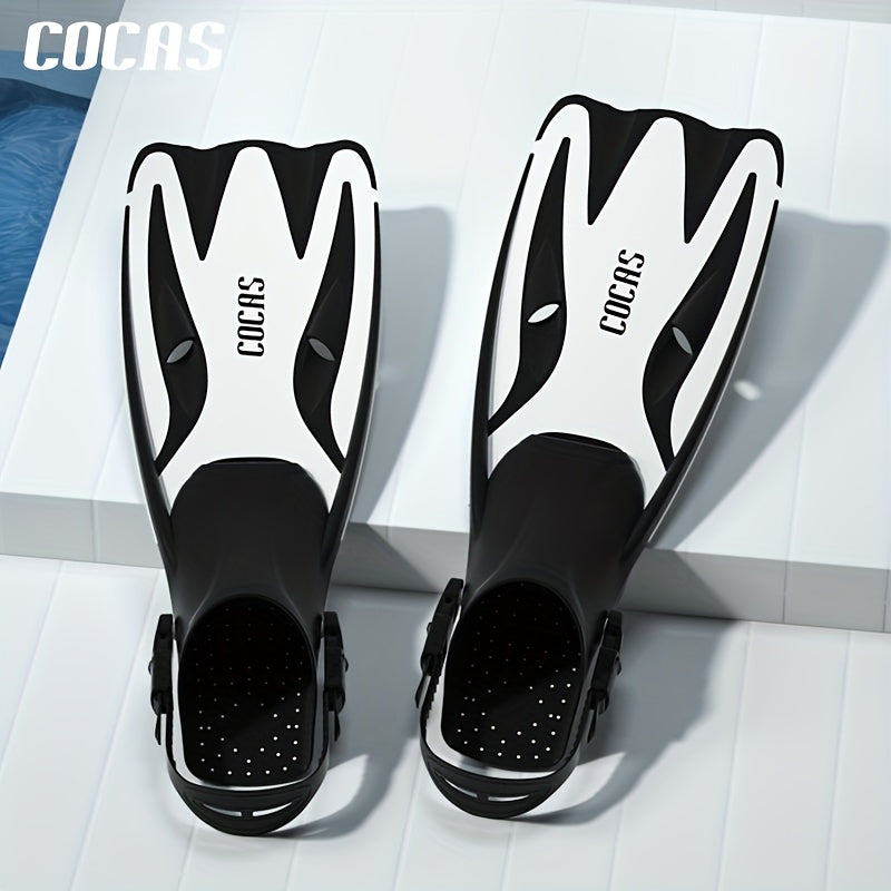 Adjustable Long Fins Silicone Fins Dive Flippers