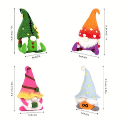 Christmas DIY Wool Felt Kit with Video Tutorial - Material Package