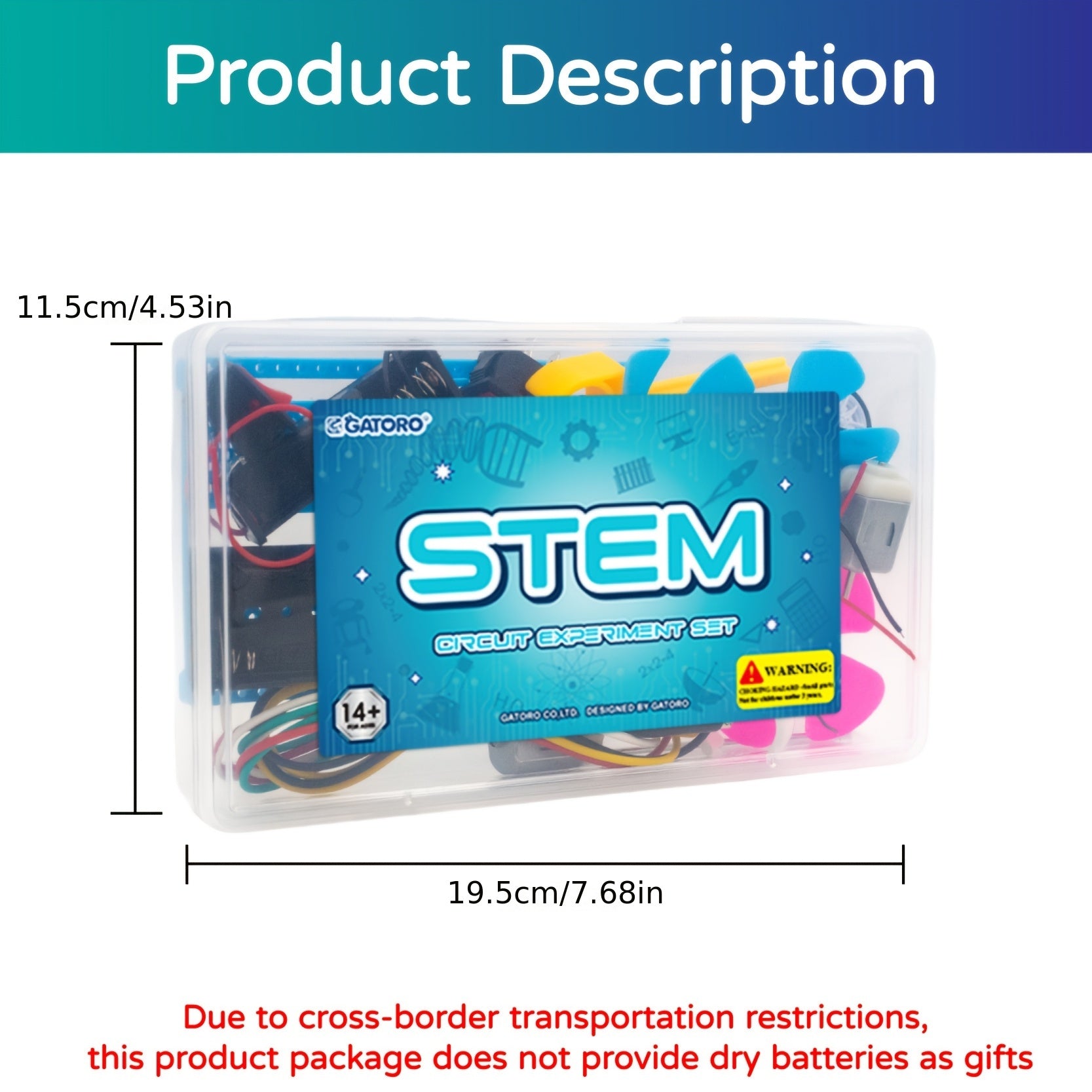 Bulbs Box & Motor Kit Science Experiment with Lamp Holder Switch Buzzer