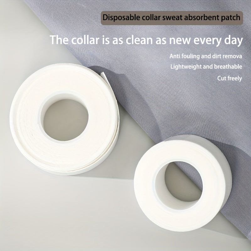 Disposable Collar Stickers Hat Sweat Absorbing Stickers