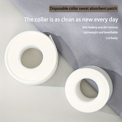 Disposable Collar Stickers Hat Sweat Absorbing Stickers