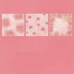 Mist Rose Notes Bronzing Bouquet Journal Diary