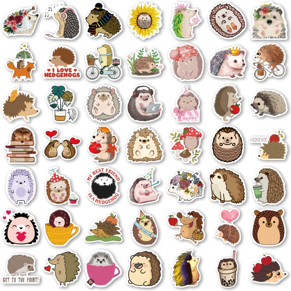 Charming Hedgehog Cork Appendix DIY Decor Notebook Water Cup Waterproof