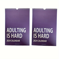 Adulting Is Hard Wall Calendar for Adults