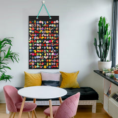 Shoe Charms Organizer Hanging With 180 Holes