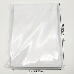 Water Soluble Non-woven Fabric Backing Cloth for Embroidery - 3pcs/5pcs