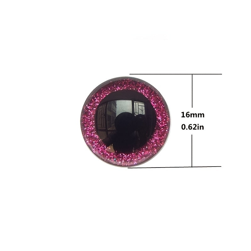 10pcs 16mm Doll Safety Eye DIY Doll Accessories Baby Toy Gift