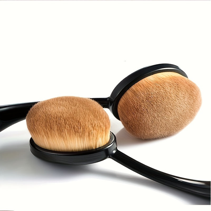 Oval Foundation Brush for Fast Flawless Application