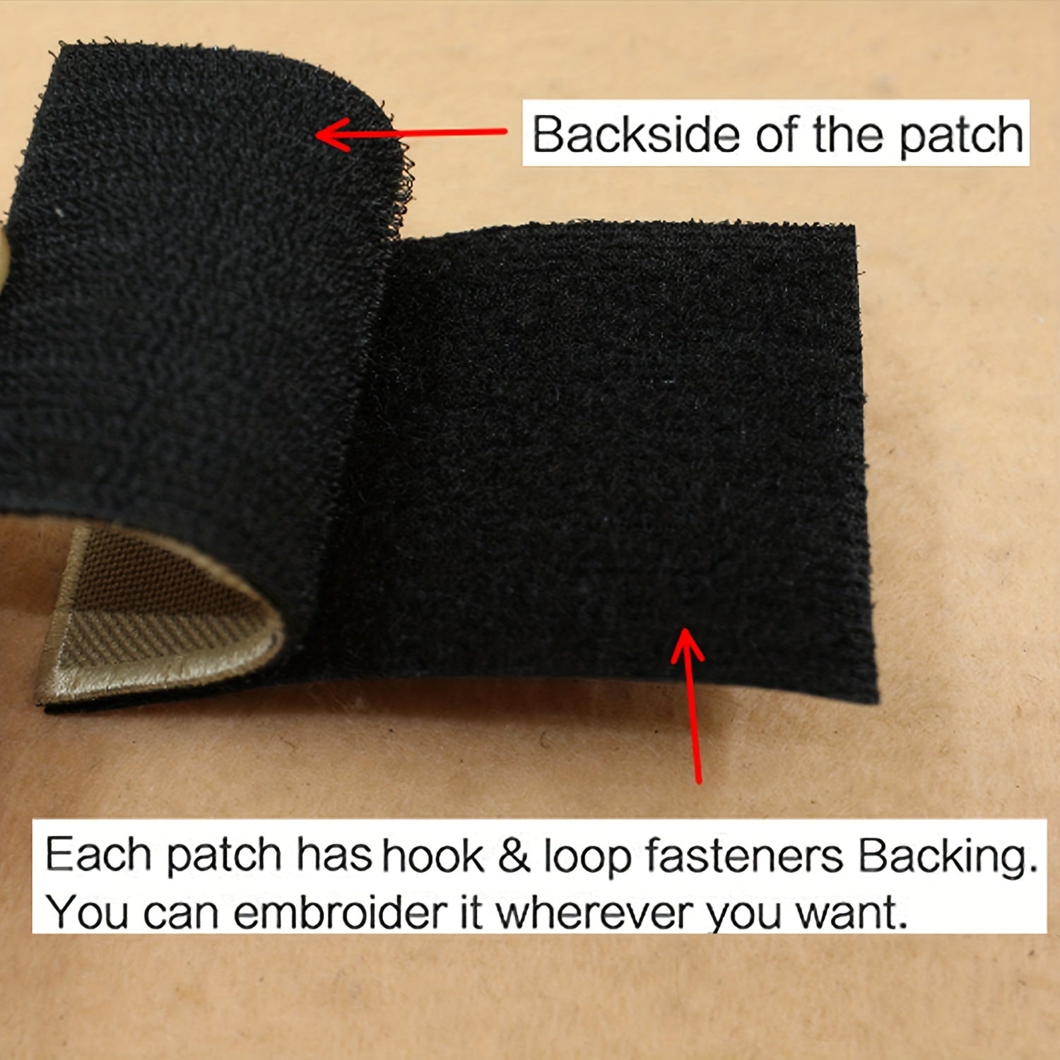 1pc Send It Embroidered Patch Hook Loop Tactical Applique Uniform Patch
