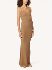  Sexy Knit Maxi Cami Dress