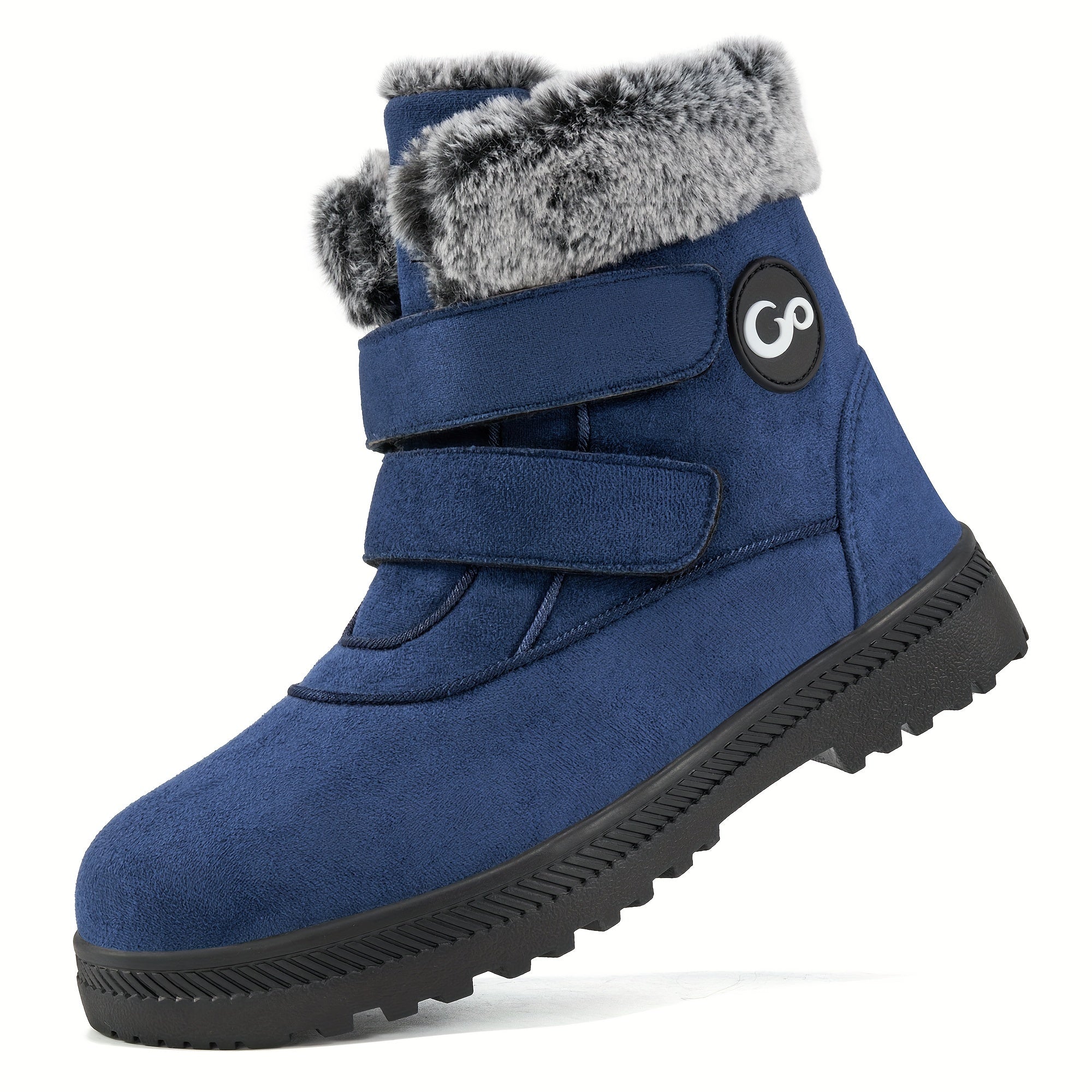 Plush Lined Waterproof Snow Boots Fall Winter Outdoor Shoes