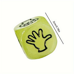 Glow in the dark Finger Guessing Dice Set